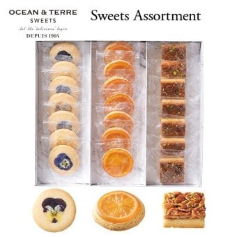 フルリール＆オランジュアソート 〈AS168〉 オーシャンテール スイーツ OCEAN&TERRE スウィーツ 出産内祝い 結婚内祝い 新築内祝い 結婚式 菓子折り 手土産 お菓子 otsv6