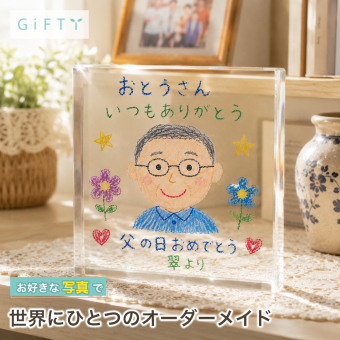 父の日 ガラスブロック 似顔絵 子ども リビング 写真立て 名入れギフト 誕生日 おしゃれ 記念日 オリジナル 母の日 ギフト 贈り物 孫 親孝行 感謝 祖父母 三世代 フォトブロック プレゼント 記念写真 ディスプレイ 名入れ サプライズ 写真 高級 敬老の日 記念品 写真入り 思い出 家族 フォトギフト 置き物 銀婚式 写真プレート 成長記録 フォトキューブ フォトフレーム 絵 両親【c01】
