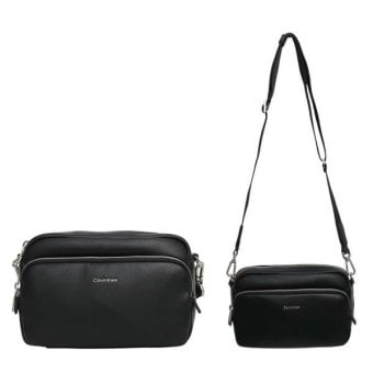 カルバンクライン CALVIN KLEIN ショルダーバッグ RAISED CAMERA BAG lv04d3159g-ub1 ブラック BLACK