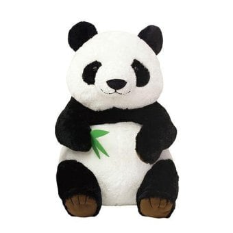 吉徳 シンフーパンダ ぬいぐるみ 2L 特大 大きい 抱き枕 パンダグッズ 雑貨 ふわふわ 癒し系 誕生日 プレゼント ギフト 子供 大人 180160