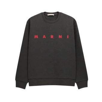 マルニ MARNI トレーナー スウェット マルニキッズ ms340u-m01612-m00v0-0m924-12y キッズ 0M924 グレー