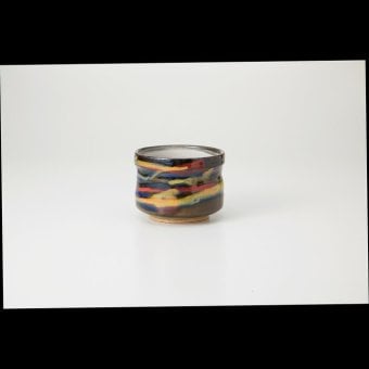 三彩小抹茶碗 陶器 美濃焼 やきものの里から、暮らしを贈ります。　ギフト 食器 セット テーブルウェア