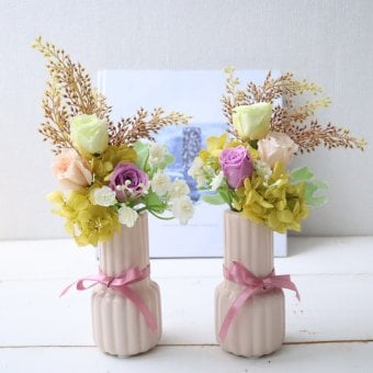 プリザーブドフラワー 仏花 お供え アレンジメント 造花 御供 供花 お悔み 仏壇 水替え不要 お盆 彼岸 法事 194