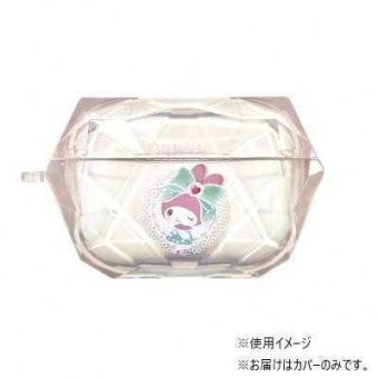 AirPods Pro 第2世代 ケース マイメロディ カバー AirPods Pro 対応 ソフトケース TPU 耐衝撃 キャラクター かわいい おしゃれ サンリオ グッズ アクセサリーホール付き 充電対応 サンリオ正規ライセンス品