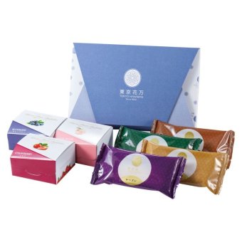 お歳暮・冬ギフト 銀座千疋屋×東京花万 銀座フルーツ大福・どらバターサンド詰合せ (TH-007) ※送料無料(北海道・沖縄・離島への配送不可)