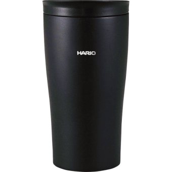ハリオ フタ付き保温タンブラー 300mL STF-300-B ブラック