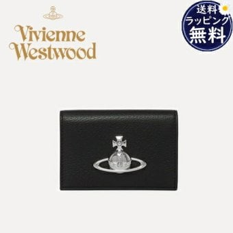【無料ラッピング】 ヴィヴィアン ウエストウッド Vivienne Westwood カードケース Flap カードホルダー ブラック ブランド 正規品 新品 ギフト プレゼント 人気 おすすめ 誕生日 記念日 クリスマス 送料無料 vwt522425