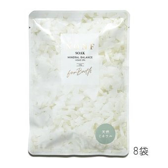 マッコイ ノンF ミネラルソーク100g×8袋　ネコポス発送
