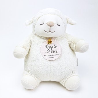 ひつじのメイプル ×ねこ肯定感  メイ 抱きまくら(M) ぬいぐるみ りぶはあと