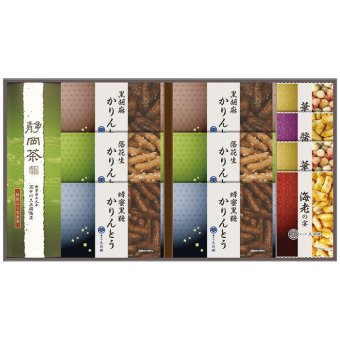 菓子処 久兵衛 緑茶・かりんとう・あられ詰合せ TKR-50 TKR-50 内祝い お祝 出産内祝い