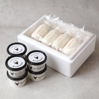 【注文後2週間以内に発送】牛乳屋さんのジェラート10個セット（米粉もなか）ギフト プレゼント 誕生日 自分へのご褒美 母の日 父の日 敬老の日 ご挨拶 お中元  御祝 御礼 祝 寿 結婚祝 御中元 御歳暮