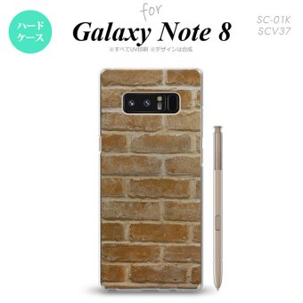 【SC01K】【スマホケース/スマホカバー】【ギャラクシー ノート8】SC01K スマホケース Galaxy Note8 SC-01K カバー ギャラクシー ノート8 レンガ  nk-sc01k-732【メール便送料無料】