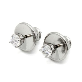 スワロフスキー SWAROVSKI ピアス アクセサリー 5408436 アトラクト ラウンド Attract Round シルバー+クリスタル