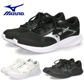 MIZUNO ミズノ マキシマイザー 27 SW ランニングシューズ メンズ レディース スーパーワイド 幅広 4E ゆったり スニーカー 運動靴 K1GA2603 黒 白