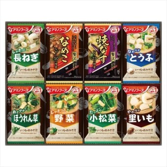 送料無料 お歳暮　アマノフーズ おみそ汁お楽しみギフト 200M ※11/2以降の出荷予定となります。北海道・沖縄・離島は配達不可 全国送料無料 お歳暮ギフト 早割 お歳暮2026 御歳暮 御見舞 お見舞い お取り寄せ グルメスイーツ