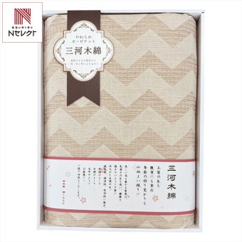 三河木綿 さらさら 三重織ガーゼケット ギフト ガーゼ毛布 日本製 綿100％ ブランケット