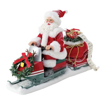 Santa Mobile 24.1cm | サンタ サンタクロース 人形 置物 フィギュア クリスマス ホリデー Possible Dreams 正規輸入品