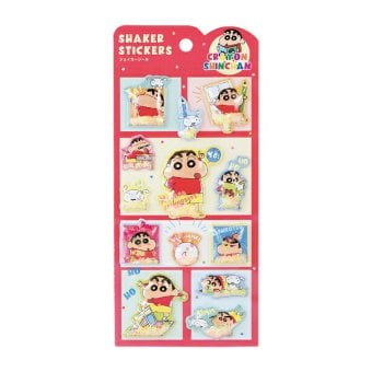 クレヨンしんちゃん シェイカーシール パワフルコミック 文具