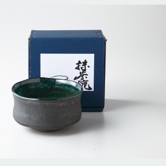 青の洞窟　抹茶碗 陶器 美濃焼 やきものの里から、暮らしを贈ります。　ギフト 食器 セット テーブルウェア
