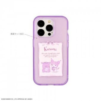 iPhone15 Pro ケース サンリオ クロミ IIIIfit Clear 耐衝撃 スマホケース ハイブリッド カバー ストラップホール付き おしゃれ かわいい キャラクター グッズ サンリオ正規ライセンス品