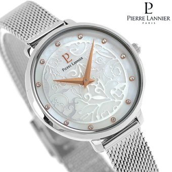 ピエールラニエ エオリア 日本限定 クォーツ 電池式 腕時計 ブランド レディース Pierre Lannier P040J691 アナログ シェル 白 フランス製