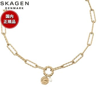 スカーゲン SKAGEN Agnethe Pearl アクセサリー ネックレス ゴールドトーン レディース SKJ5024710
