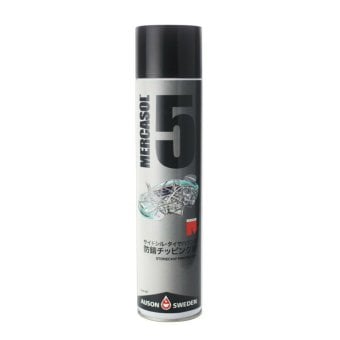 マカソール 5 黒 エアゾール 600ml 自動車用 防錆剤 チッピング剤 スプレー アンダーボディ保護 石はね防止 ホイールハウス 塗装下地