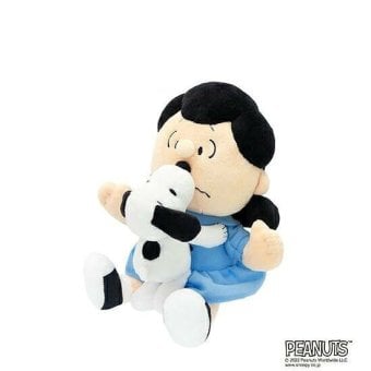 吉徳 スヌーピー SNOOPY ルーシー びっくりキス 182191 ぬいぐるみ 人形 PEANUTS ピーナッツ コミック 名シーン 飛びつきキス 表情 アニメ キャラクター インテリア 雑貨 キッズ ギフト プレゼント 贈り物