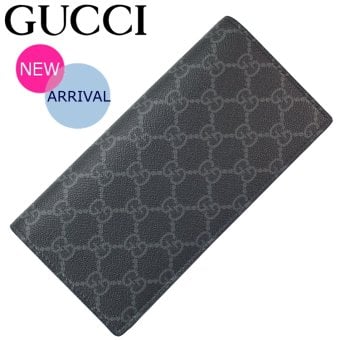 【人気モデル】グッチ GUCCI 財布 メンズ 長財布 黒 ブラック 821213 ブランド ギフト プレゼント【送料無料】