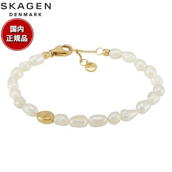 スカーゲン SKAGEN Agnethe Pearl アクセサリー ブレスレット ゴールドトーン レディース SKJ1825710