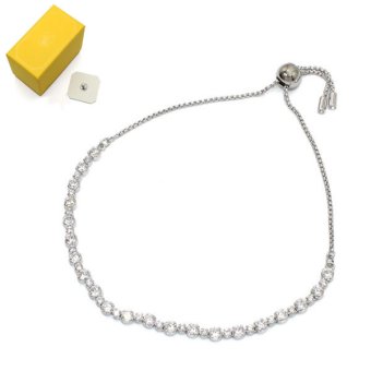 SWAROVSKI スワロフスキー ブレスレット 5677813 Matrix Tennis アクセサリー シルバー