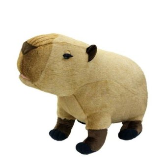 吉徳 りくのなかまたち ぬいぐるみ BIG カピバラ 特大 78cm 動物 リアル ふわふわ 抱き枕 子供 キッズ ギフト 誕生日 プレゼント クリスマス お祝い 癒し系 人形 180010
