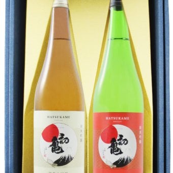 ★ 送料無料 ★ 初亀 ( はつかめ ) 飲み比べ 純米吟醸 東条山田錦 ＋ べっぴん 辛2 ( からから )  純米吟醸 720ml×2本セット /  静岡県 初亀醸造【 日本酒 】【 要冷蔵 】【 6432 】【 ハロウィン 贈り物 ギフト プレゼント 誕生日 結婚のお祝い 】