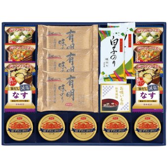 味之庵 永谷園＆白子のり＆アマノフーズ詰合せ 7086-100 7086-100 内祝い お祝 出産内祝い