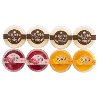 乳蔵 北海道3種のプリンセット (440191) [お中元][お歳暮] ※送料無料(北海道・沖縄・離島への配送不可)