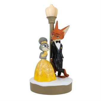 エネスコ enesco ディズニーショーケース Disney Showcase ズートピア2 ジュディ＆ ニック ライトアップ フィギュア 置物 人形 6020209 インテリア