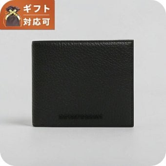 エンポリオ アルマーニ EMPORIO ARMANI 二つ折り財布 二折財布 y4r167-y068e-80001 メンズ NERO