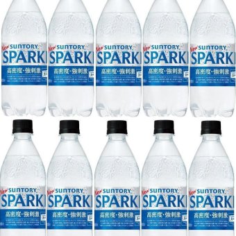 37本 サントリー 天然水 スパークリング 炭酸水 無糖 SPARKLING 500ml×37本