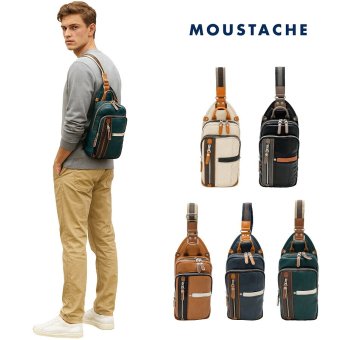 【MOUSTACHE】yvq5985 ボディバッグ 斜め掛け 鞄 カバン かばん 普段使い 使いやすい シンプル おしゃれ 軽量 メンズ プレゼント ギフト 父の日 ブラック