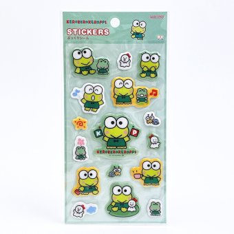 サンリオ けろけろけろっぴ ぷっくりシール レトロ サンリオキャラクターズ5 文具 Sanrio
