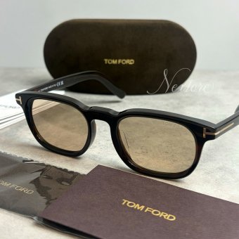 【並行輸入品】【正規品・新品】TOMFORD トムフォード TF1122D FT1122D 52E ダークハバナ ブラウン イタリア製 サングラス メガネ 眼鏡 メンズ レディース TOM FORD トム フォード 伊達メガネ ビジネス アジアンフィット