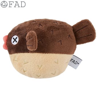 DADWAYPET ダッドウェイペット FAD＋ ファッドプラス プラッシュトイ ハリセンボン 犬用おもちゃ