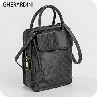 ゲラルディーニ ショルダーバッグ レディース ブランド GHERARDINI Italy GHB0102 EXCAL ブラック