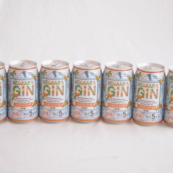 7本セット小正醸造 コマサ ジン ソーダ 桜島 小みかん 缶alc5度 350ml×7本
