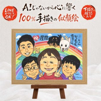 記念日の記念に、記念に残る似顔絵を作りませんか。 プレゼント 還暦祝い 似顔絵 名入れ ギフト 手描き 贈り物 記念日 敬老の日 お祝い 長寿 ご両親 祖父母 家族 下書き確認 修正無料 名入れ サプライズ そっくり 似てる 宝物 古希 60歳 宝物 還暦祝い 節目 結婚祝い カラフル 傘寿祝い 二次会 喜寿祝い オーダーメイド 感謝の品 感激 ウェディングギフト バレンタインデー 白寿祝い 応援