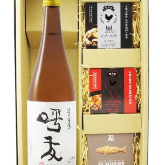 ★ 送料無料 ★ 呼友 ( こゆう ) 純米吟醸  720ml ＋ 缶詰おつまみ 3種セット【 9411 】【 日本酒・おつまみセット 】【 ハロウィン 贈り物 ギフト プレゼント 誕生日 結婚のお祝い 】