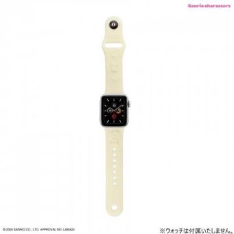 Apple Watch バンド サンリオ ハローキティ シリコン ベルト 38mm 40mm 41mm 対応 交換用 キャラクターグッズ おしゃれ 可愛い レディース メンズ プレゼント サンリオ正規ライセンス品