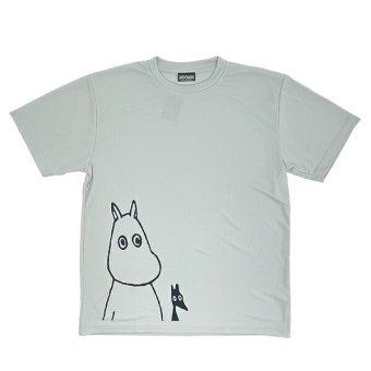 ムーミン リラックスドライTシャツ シルバーグレー アパレル MOOMIN