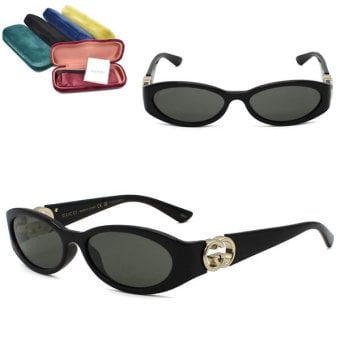 GUCCI サングラス グッチ GG1660S-001 EYEWEAR グローバルフィット ブラック グレー メンズ レディース ユニセックス