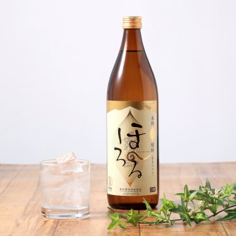 敬老の日【送料無料】【香る麦焼酎】本格麦焼酎 霧島 ほろる 900ml 霧島酒造 あじさい 紫陽花酵母 むぎ ギフト のし 熨斗 ラッピング 包装 送料無料（北海道・沖縄を除く）